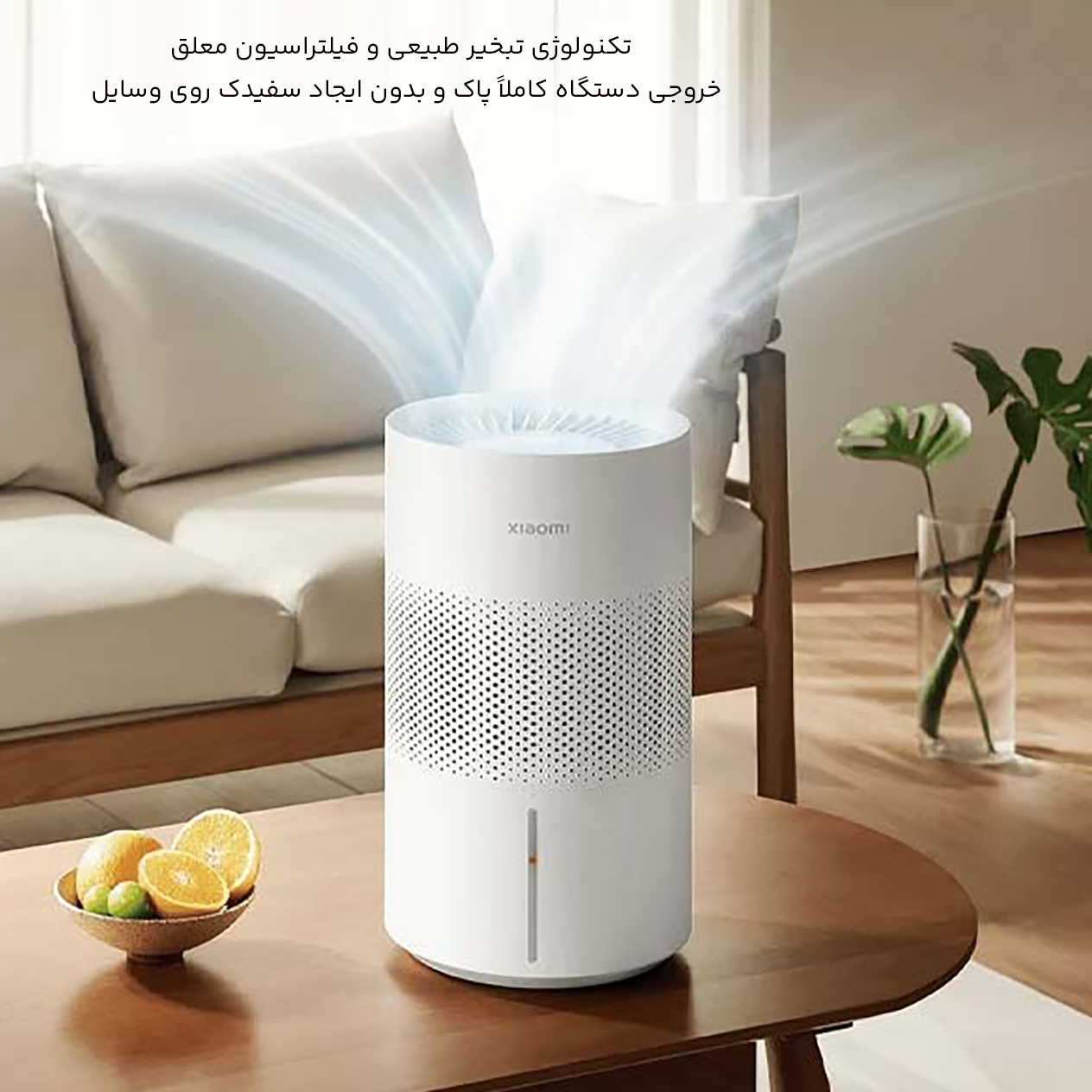 بخاردهی طبیعی دستگاه بخور
