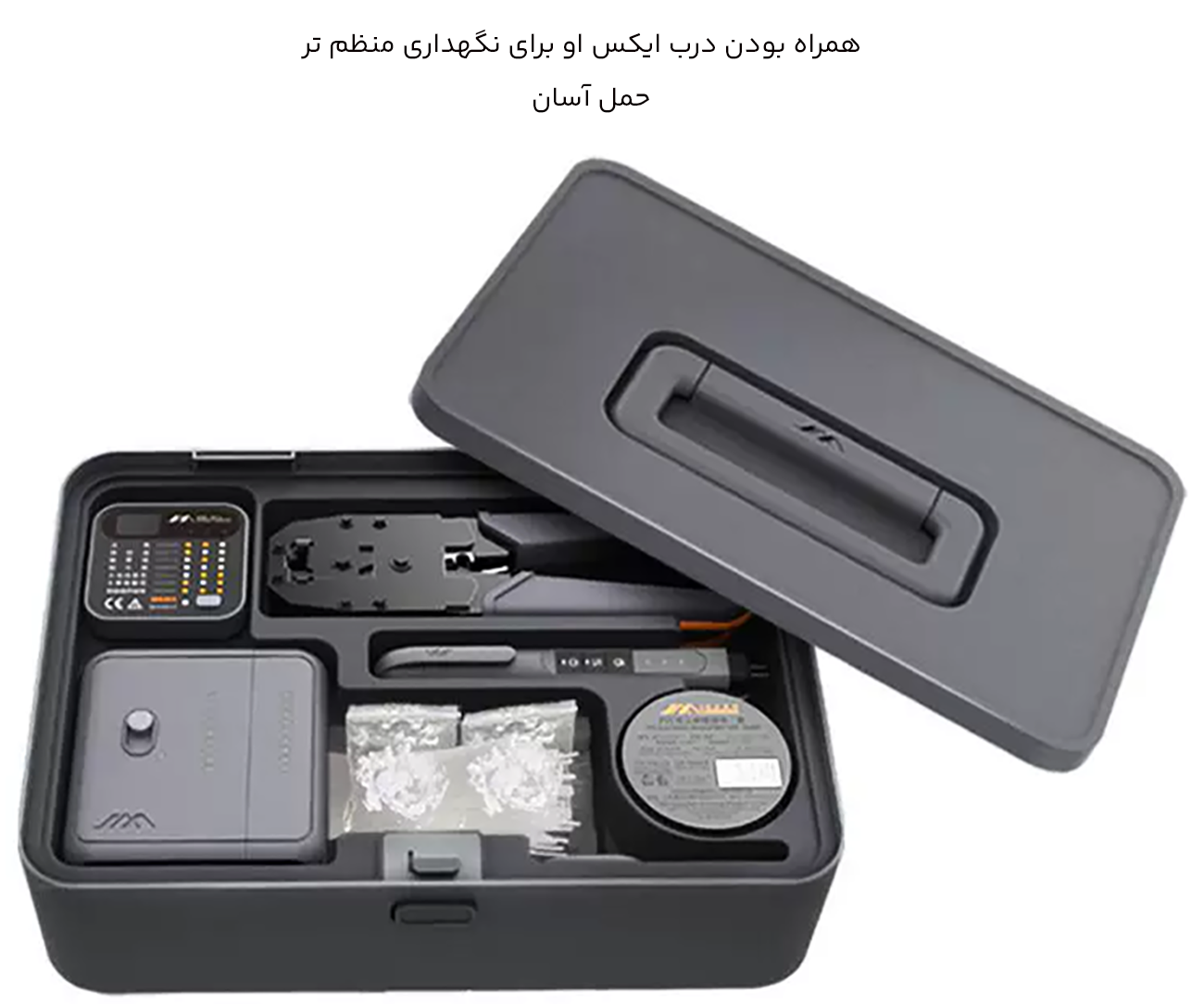 کیت ابزار تست شبکه با درب
