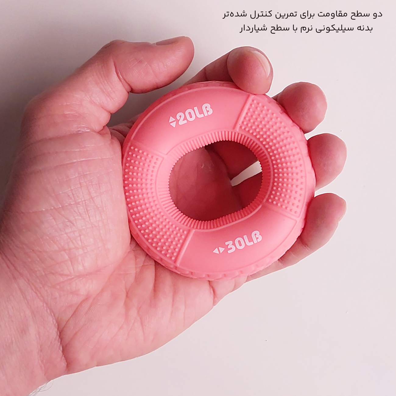 حلقه تقویت مچ سیلیکونی دو مقاومته