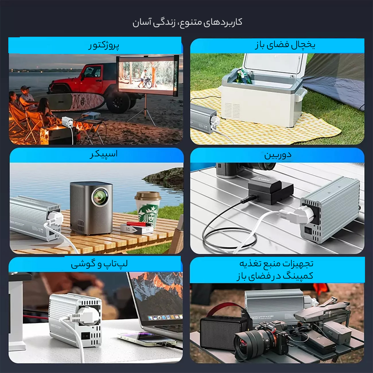 کارایی بالای اینورتر