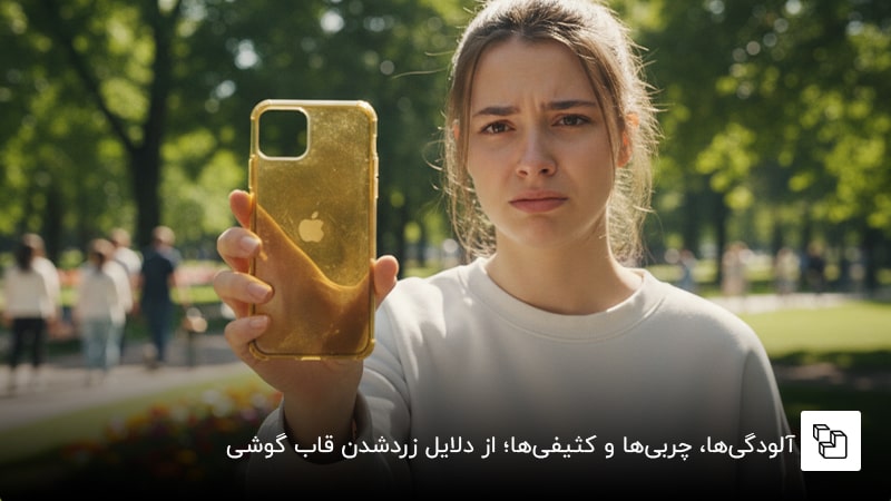 آلودگی&zwnj;ها، چربی&zwnj;ها و کثیفی&zwnj;ها؛ از دلایل زردشدن قاب گوشی