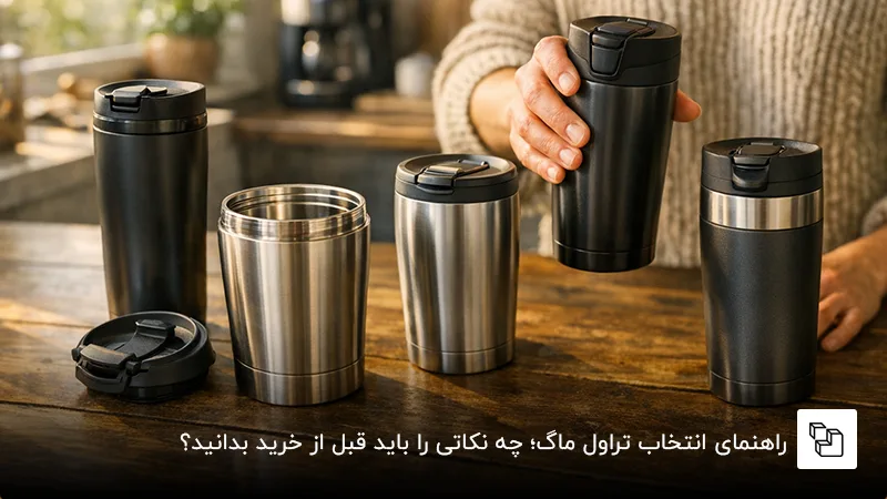 راهنمای انتخاب تراول ماگ؛ چه نکاتی را باید قبل از خرید بدانید؟