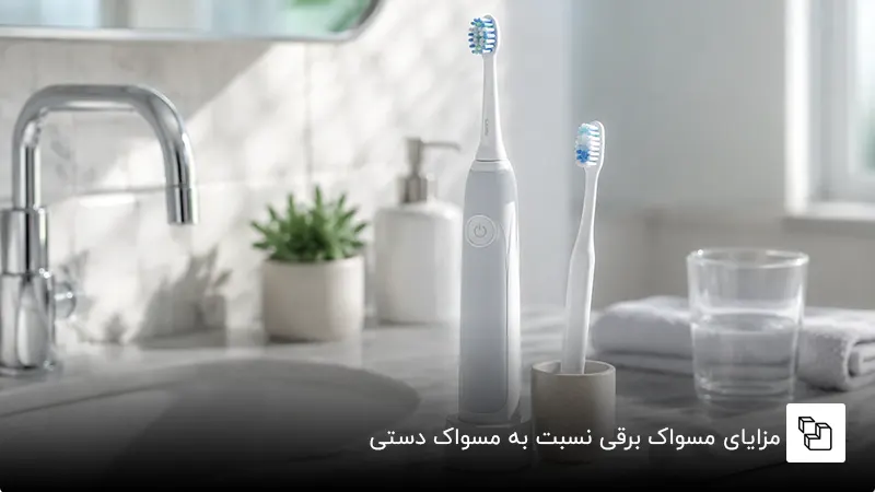 مزایای مسواک برقی نسبت به مسواک دستی