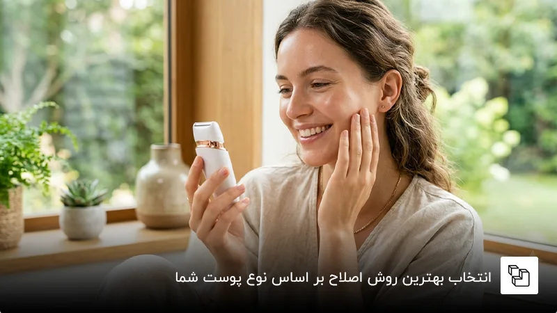 انتخاب بهترین روش اصلاح بر اساس نوع پوست شما