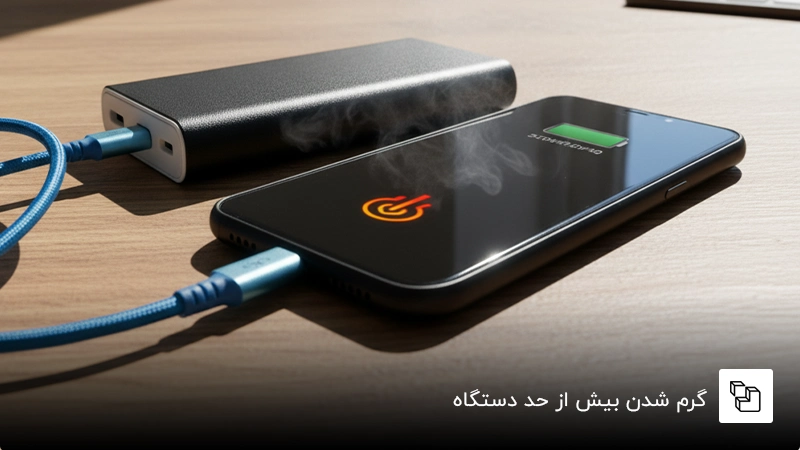گرم شدن بیش از حد دستگاه