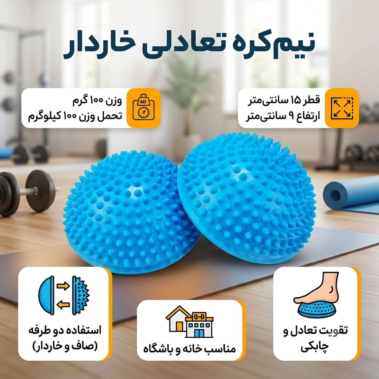 نیم کره تعادلی مگافیتنس