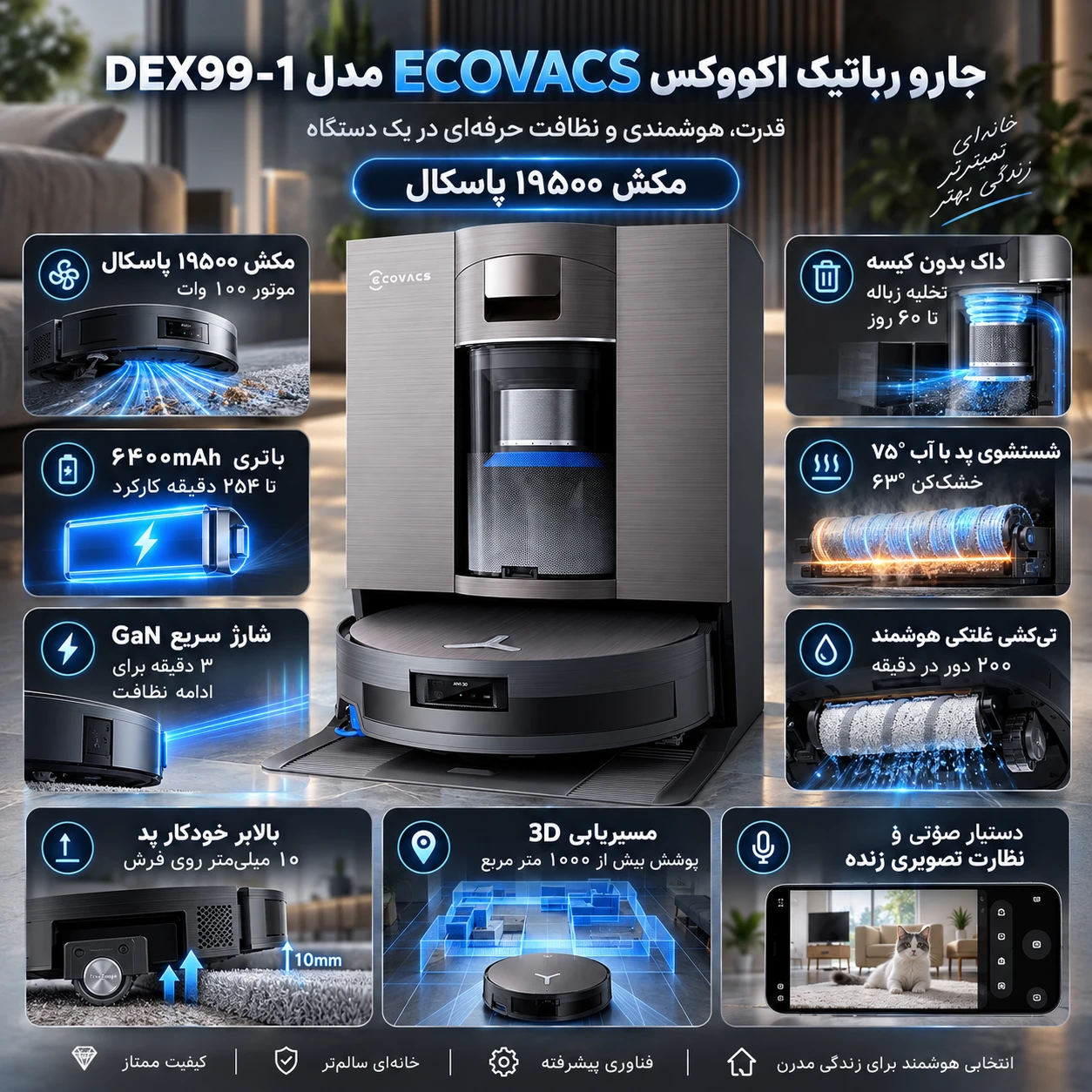 جارو رباتیک اکووکس
