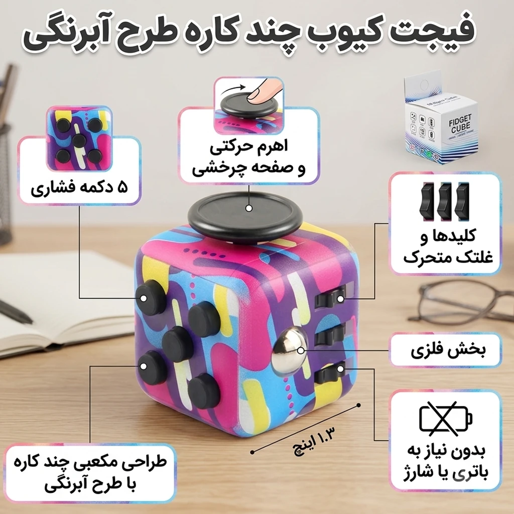 فیجت کیوب چند کاره