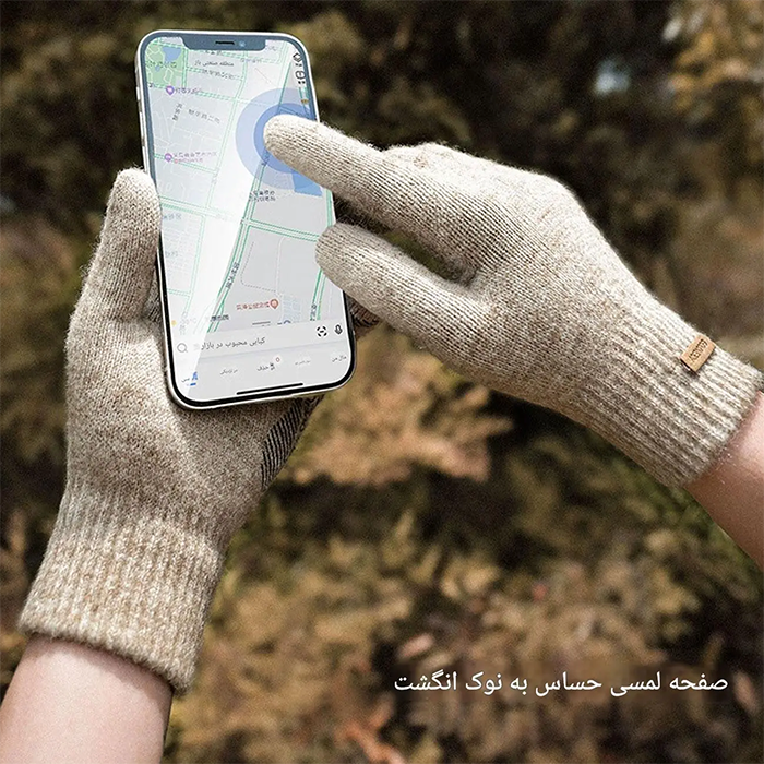 دستکش تاچ موبایل مردانه