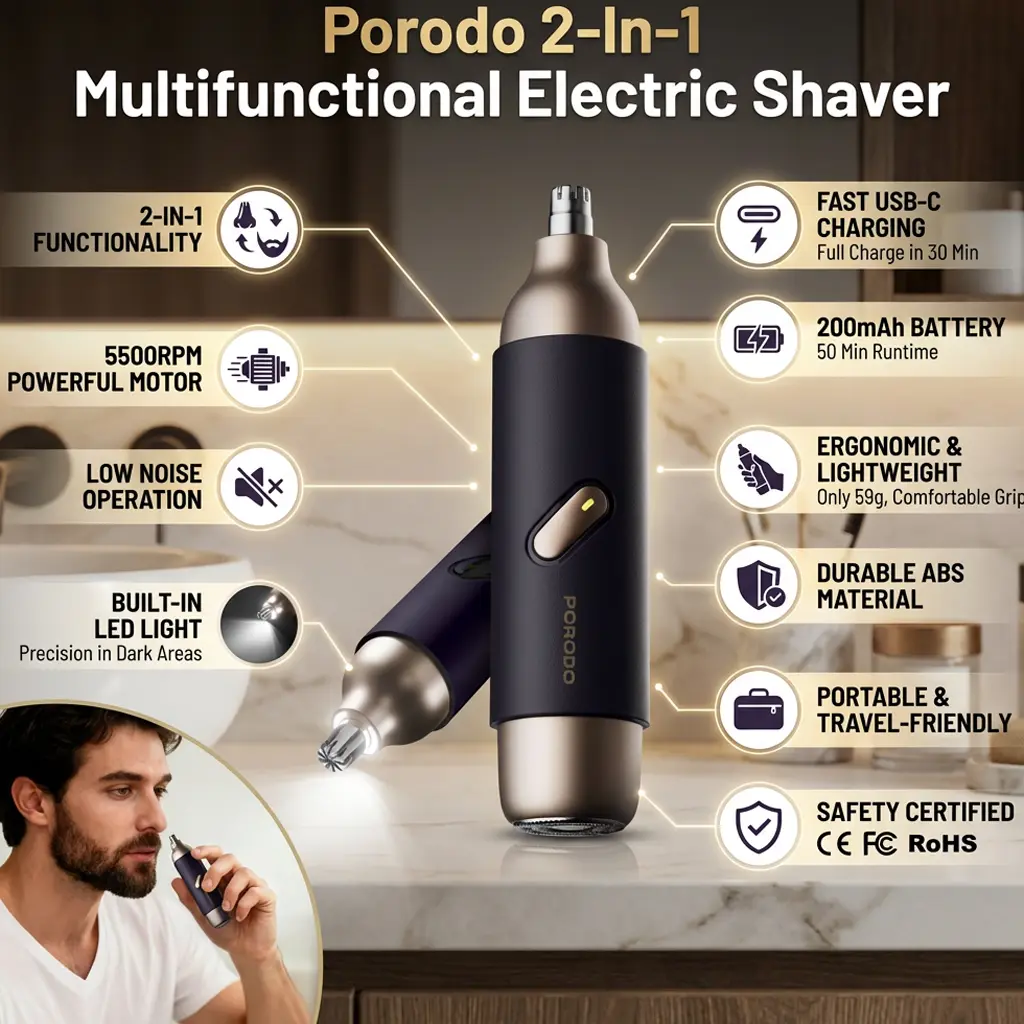 ماشین اصلاح گوش بینی پرودو