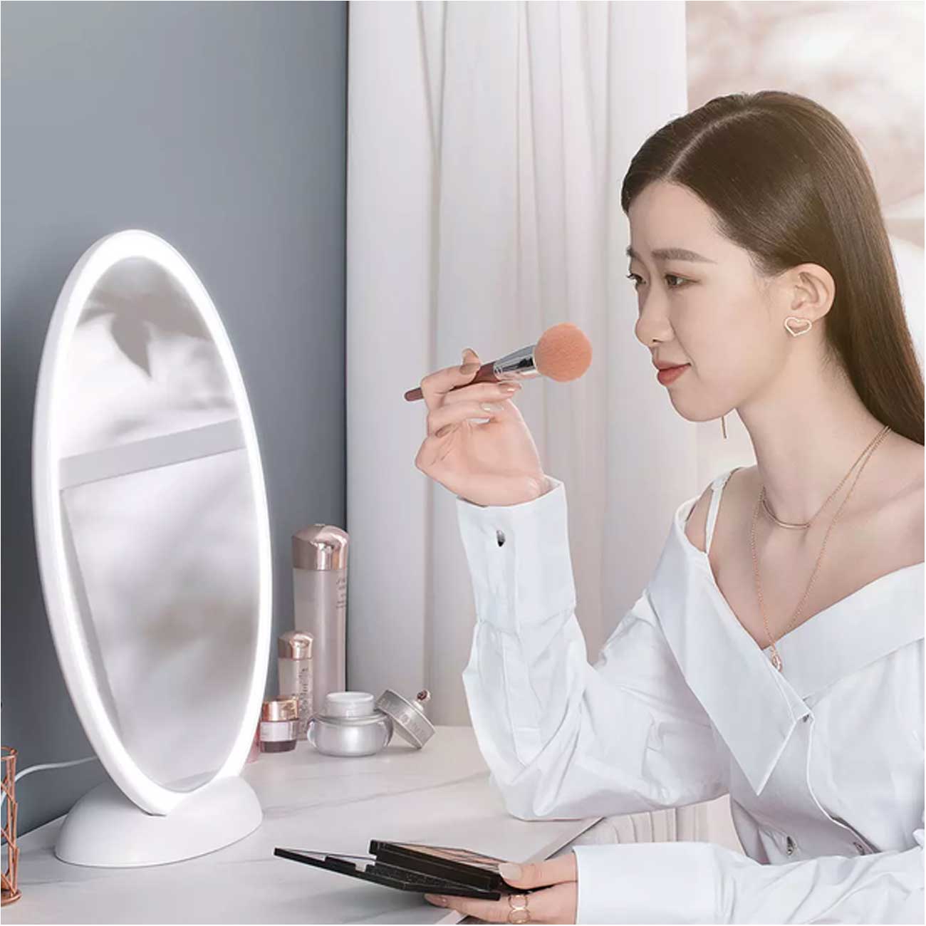آینه میکاپ رومیزی