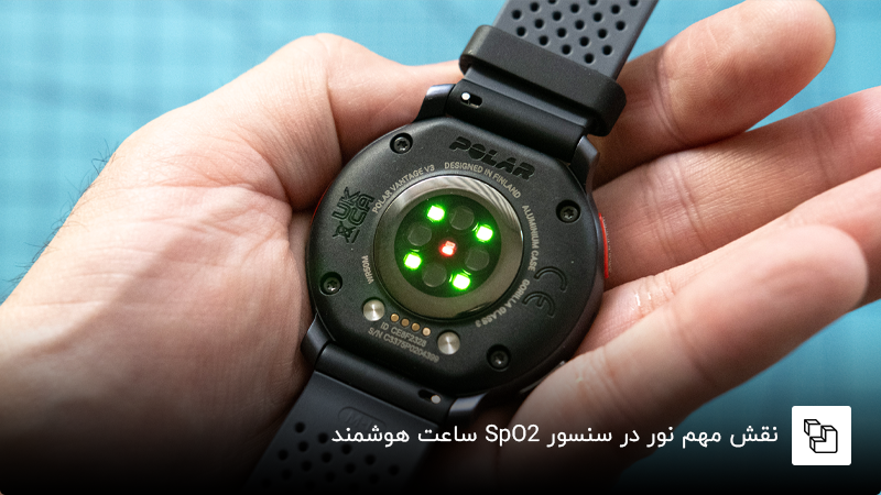 نقش نور در سنسور Spo2
