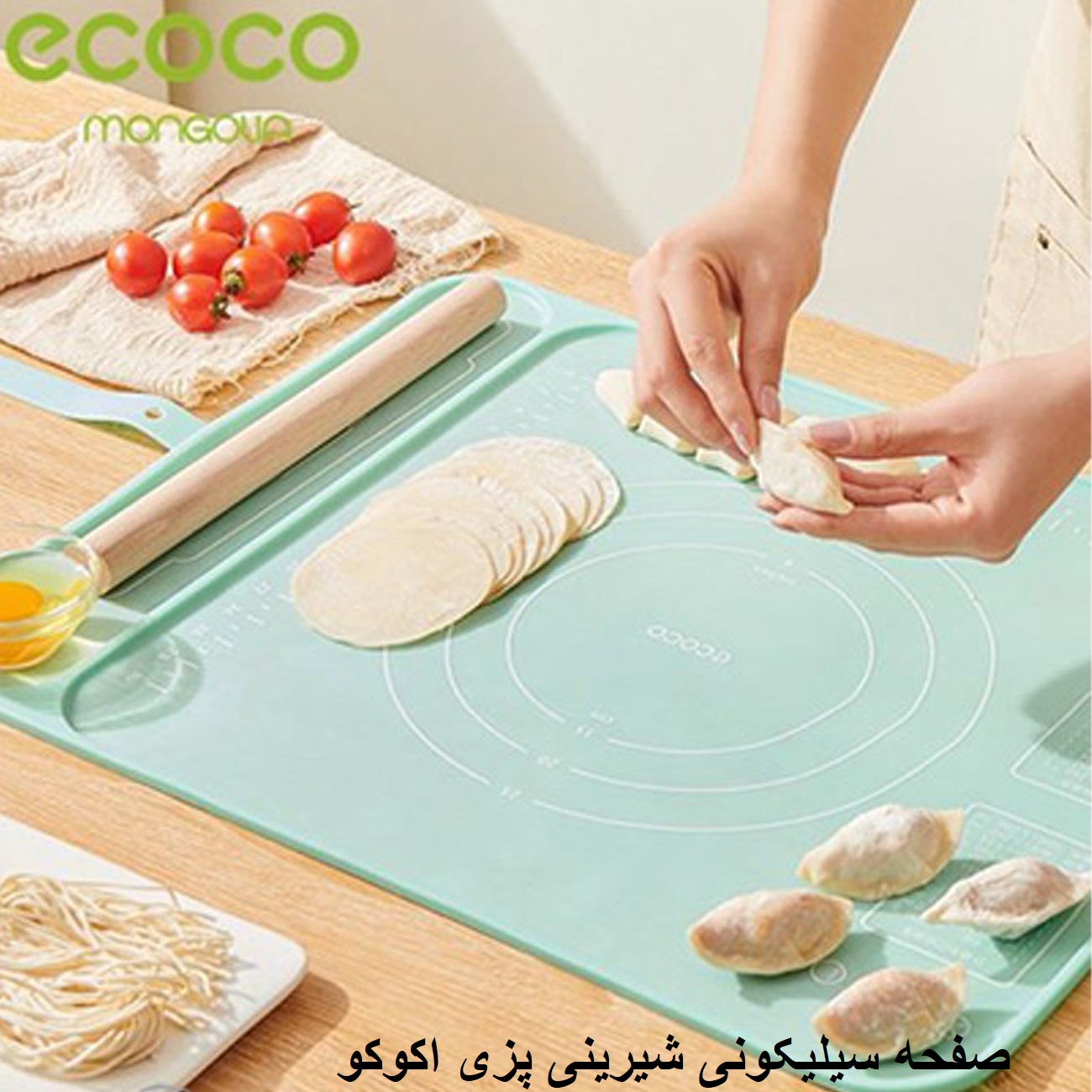  استفاده کاربر از صفحه خمیر