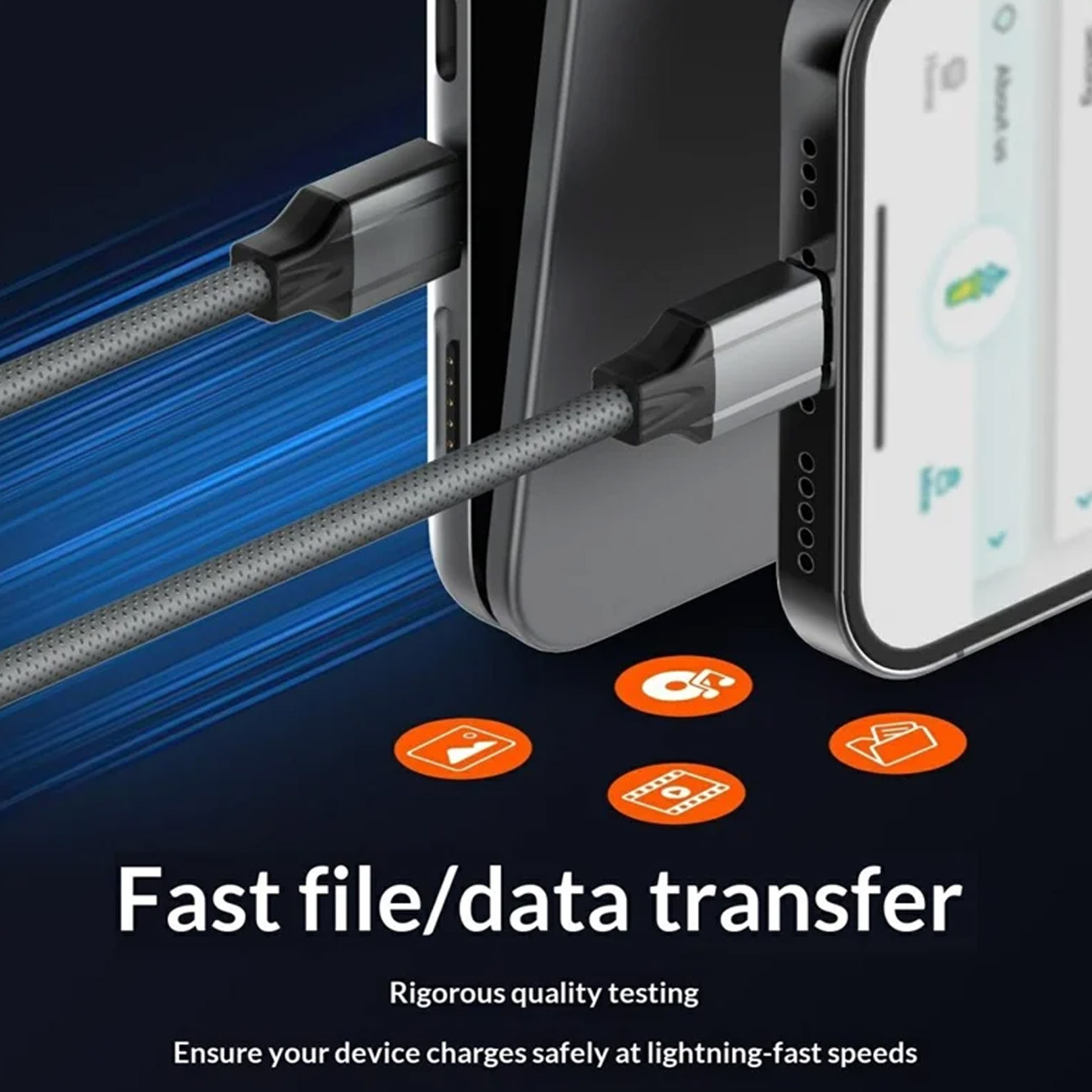 کابل متصل به موبایل
