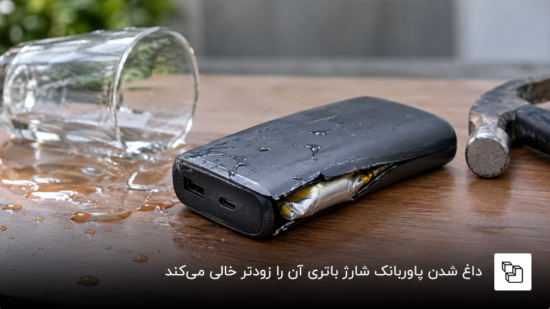 ضربه، آب&zwnj;خوردگی یا آسیب داخلی