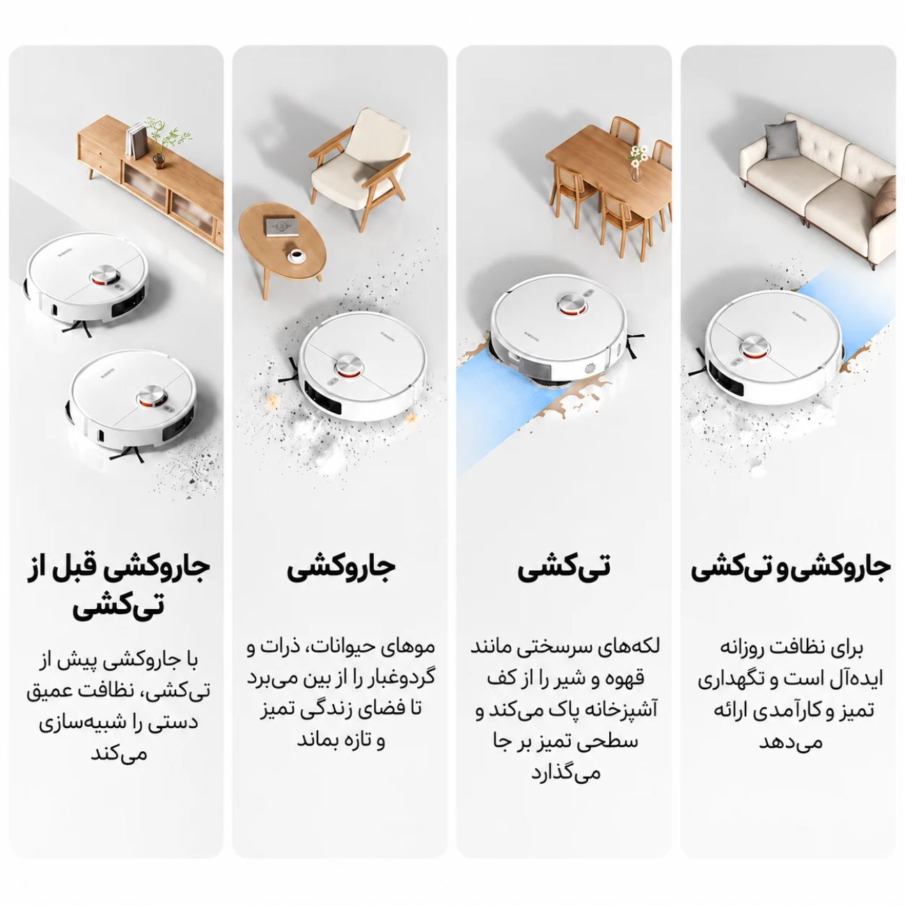 چهار حالت عملکرد