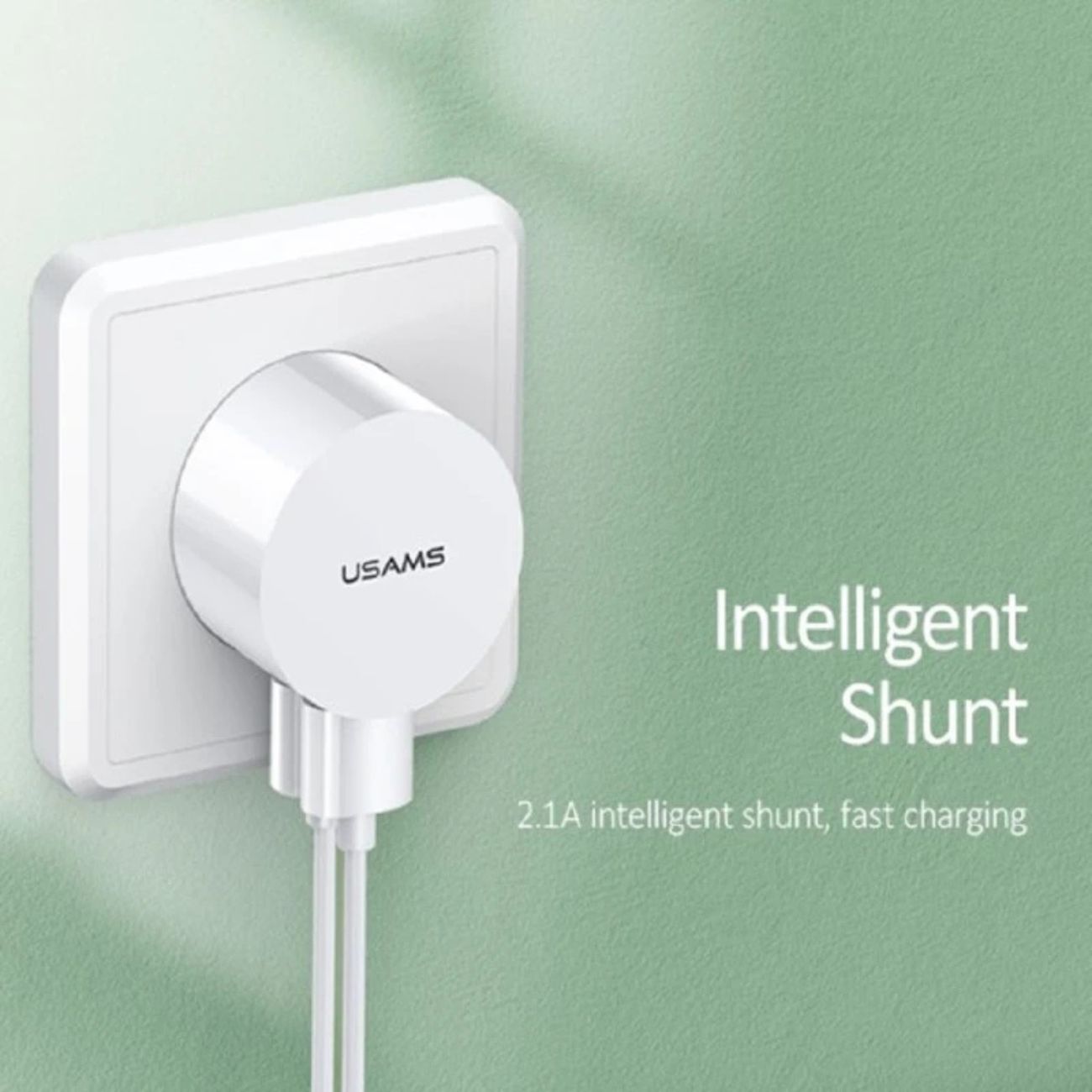 کیت شارژر و کابل 1 متری یوسامز