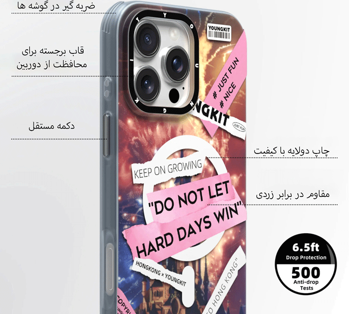 جزئیات قاب یانگ کیت