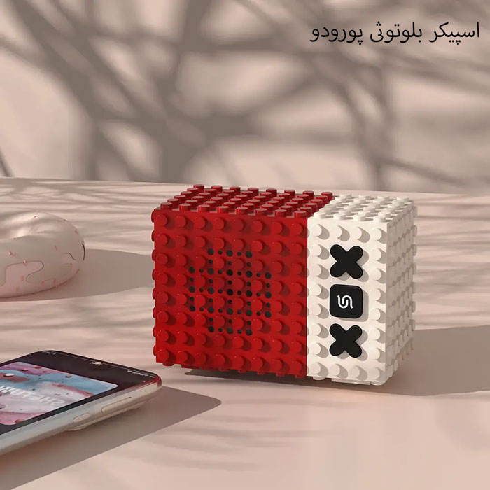 اسپیکر بلوتوثی فانتزی قرمز