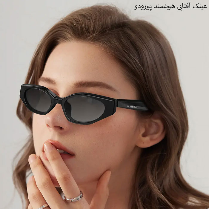 عینک آفتابی هوشمند مشکی