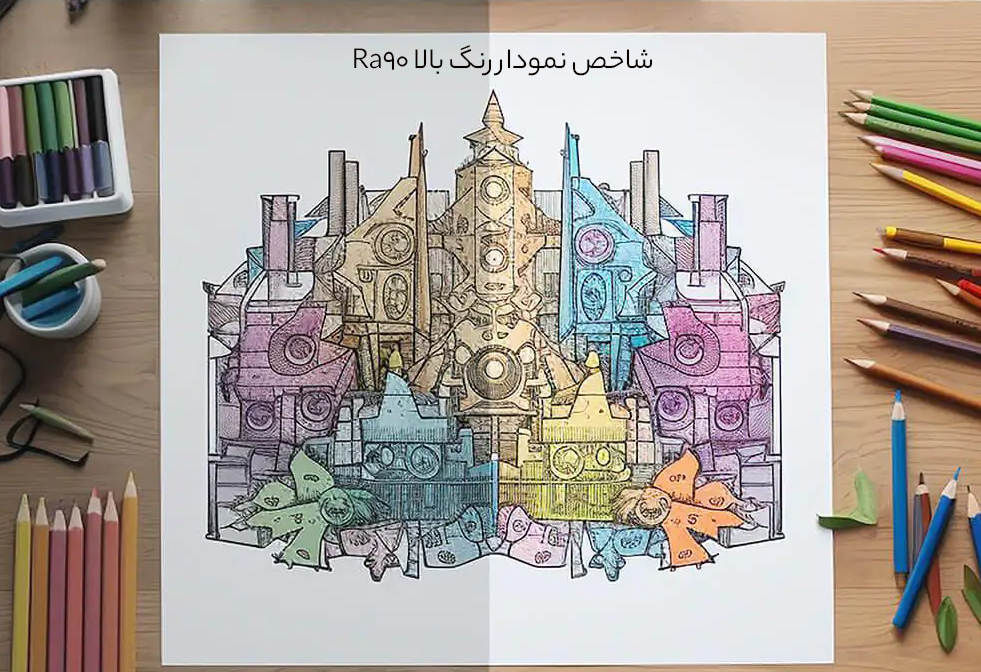 شاخص رنگ بالا